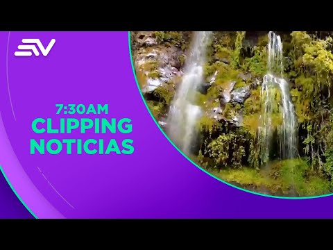 La parroquia de Rumipamba tiene siete cascadas y mucha naturaleza | Televistazo | Ecuavisa