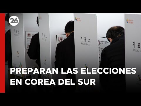 Continúan los preparativos para las próximas elecciones en Corea del Sur