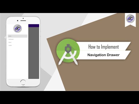 How to Implement Navigation Drawer With Activity in Android Studio | NavDrawer | Android Coding