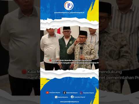Cak Imin Sebut Hanif Dhakiri Jadi Menteri di Kabinet Prabowo - Gibran