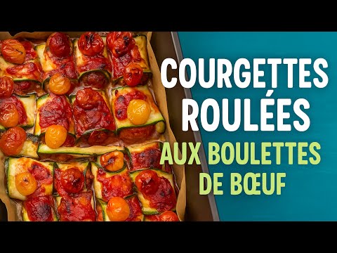 Courgettes + Boulettes = Le Match Parfait 🥒❤️