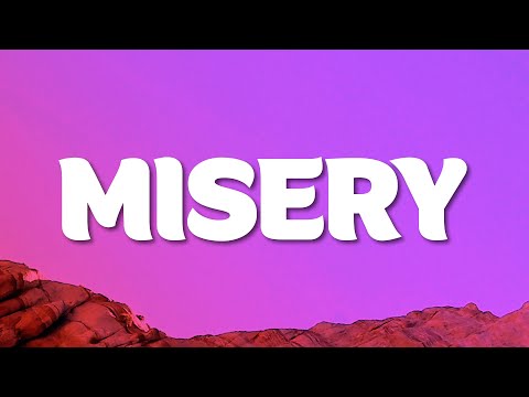 Maroon 5 - Misery (Lyrics) | i am in misery