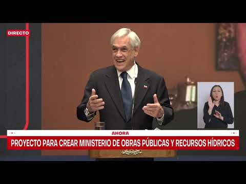 Gobierno crea el Ministerio de Obras Públicas y Recursos Hídricos | 24 Horas TVN Chile