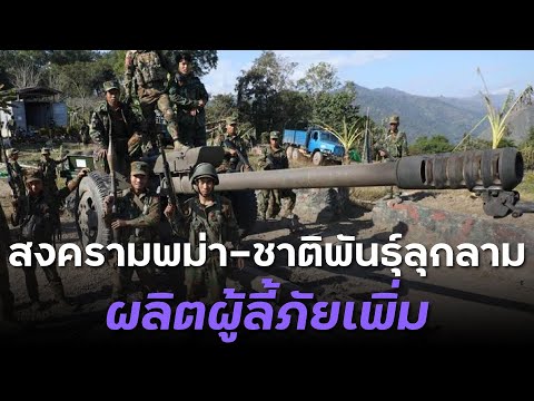สงครามพม่า-ชาติพันธุ์ลุกลามผล