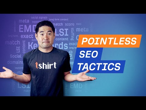 5 Things in SEO that Aren’t Important