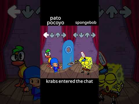 pocoyo vs spongebob fnf character test