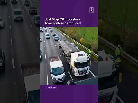 Just Stop Oil protesters have sentences reduced