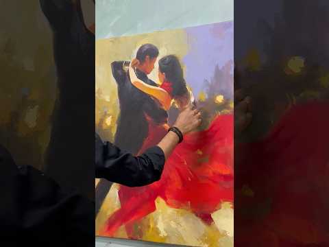 Where rhythm meets romance!  #ContemporaryArt #FineArtCollectors #ArtGallery #ModernPainting