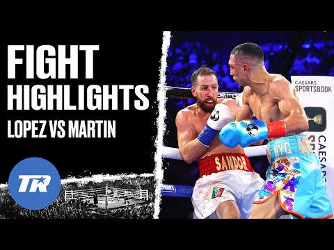 Teofimo Lopez Gets Dropped, Rallies to Beat Sandor Martin | FIGHT HIGHLIGHTS