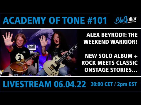 Academy Of Tone #101: Alex Beyrodt’s new album with Iridium + the best Rock Meets Classic stories!