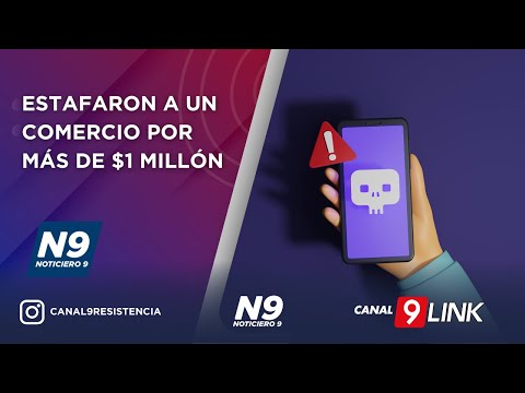 ESTAFARON A UN COMERCIO POR MÁS DE $1 MILLÓN - NOTICIERO 9