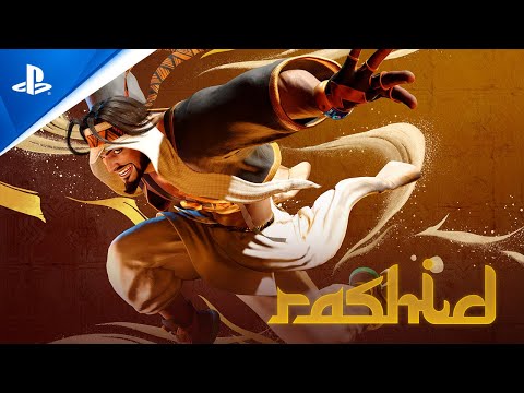 Street Fighter 6 - Rashid Gameplay Trailer | PS5 & PS4 Games