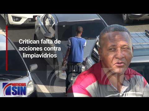 Critican falta de acciones contra limpiavidrios