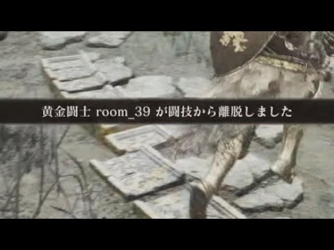 【room_39】共闘で良く見る術師が格闘二人に追い回されて離脱しました　おもしろ回線切りVer. 1.14.1【エルデンリングDLC対人ELDEN RINGPVP】