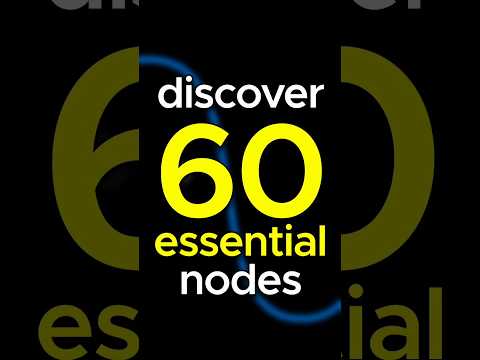 The 60 Most Useful Godot 4.2 Nodes - in 6 MINUTES (+FREE cheatsheet!)