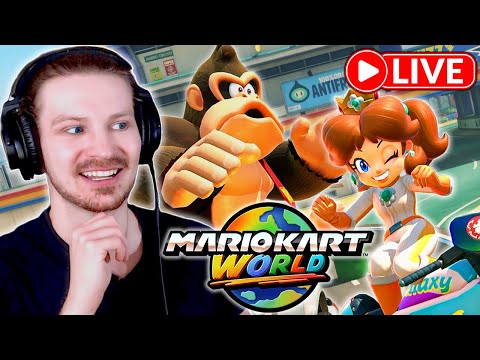 🏁 RANKED MARIO KART WORLD! Talking stream with chill and goofy rounds !lounge