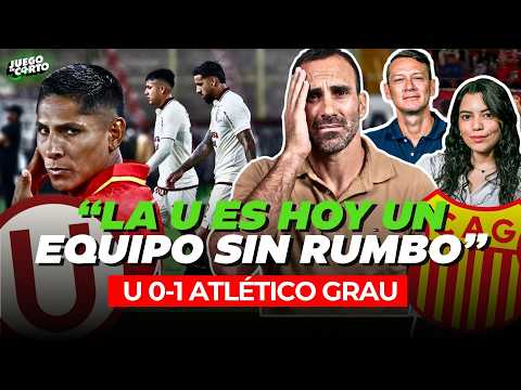 “CÚPER DEBE RECUPERAR LA CONFIANZA DE LOS JUGADORES” UNIVERSITARIO 0-1 ATL GRAU | Juego en Corto