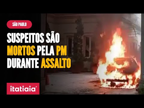 ROUBO A MANSÃO: PM MATA SUSPEITOS EM BAIRRO NOBRE DE SÃO PAULO