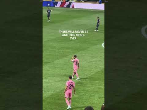 Up close with greatness. This is Messi. This is history. 🐐⚽️ #Messi #Shorts #goat #football