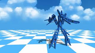 Unite in the Skyを踊ってみた[洗濯バサミロボ]