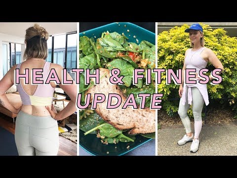 HEALTH AND FITNESS UPDATE - YOGA / FOOD / WORKOUT CLOTHES ETC.