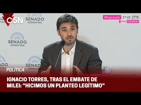 IGNACIO TORRES: ARGENTINA necesita UNIDAD y ACUERDOS
