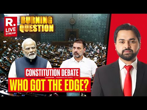 The Burning Question LIVE: Biggest Constitution Debate Concludes With PM Modi's 11 'Sankalps'