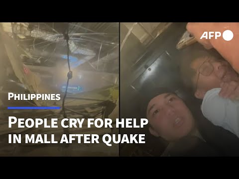 People cry for help and hide in mall as Philippines quake kills dozens | AFP