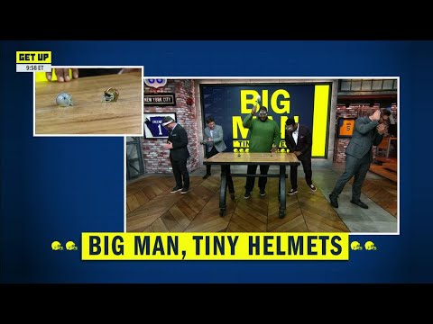 Big Man, Tiny Helmets: Cowboys vs. 49ers | Get Up