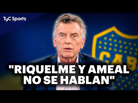 MACRI EN TyC SPORTS  RIQUELME ESTÁ REPITIENDO LA EXPERIENCIA DE PASSARELLA EN RIVER