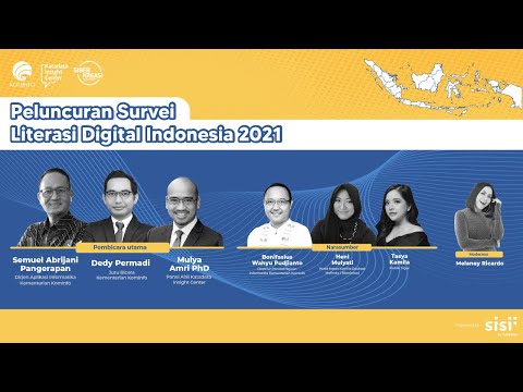 Peluncuran Survei Literasi Digital Indonesia 2021