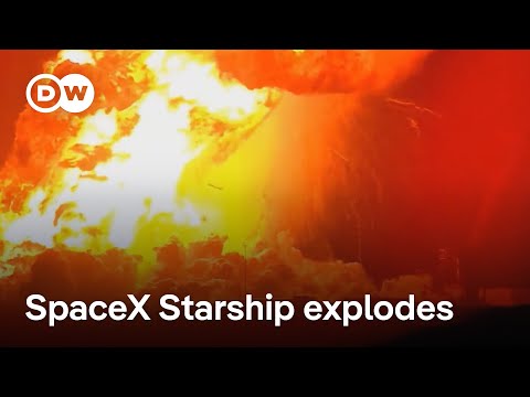 SpaceX rocket explodes into a massive fireball during test | DW News