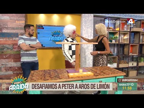 Vamo Arriba - Aros de limón: Desafiamos a Peter