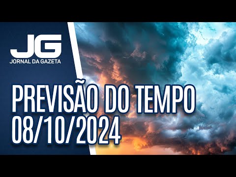 Previsão do Tempo – 08/10/2024