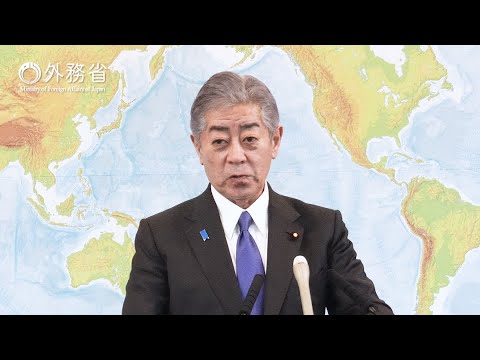 〔December 27〕Regular Press Conference：Minister for Foreign Affairs of Japan, IWAYA Takeshi