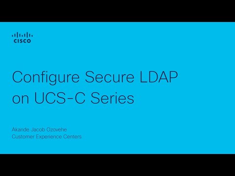 Configure Secure LDAP on UCS-C Series