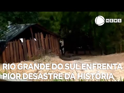 Rio Grande do Sul enfrenta pior desastre da história