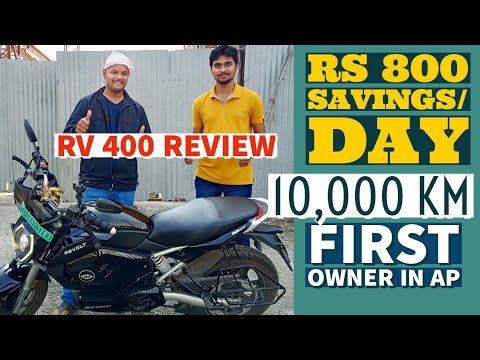 Revolt RV400 Electric Bike Ownership Review After 10,000 KM