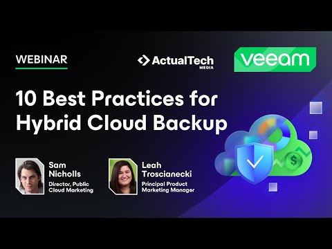 10 Best Practices for Hybrid Cloud Backup | Webinar