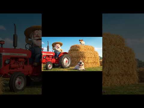 "When SheepyPoo Drives a Tractor… You Know It’s Trouble! 😂🐑"