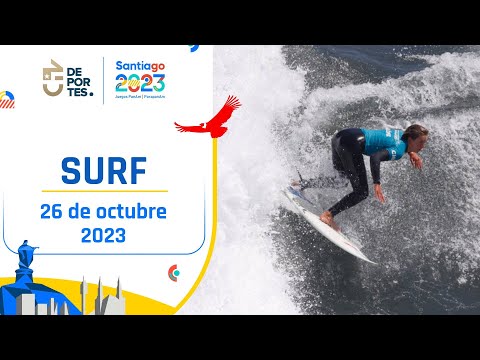 ¡DOMINÓ LAS OLAS! Estela López deslumbró con su desempeño en el surf de Santiago 2023