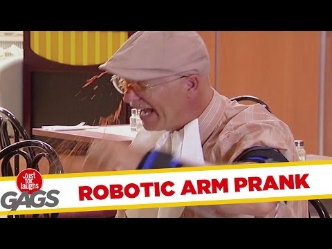 Robotic Arm Prank