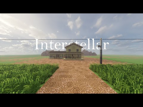 Interstellar в Майнкрафт! Я побудував дім Купера з фільму Інтерстеллар в Майнкрафт)