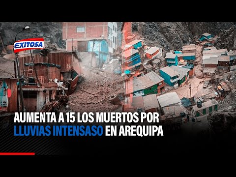 Arequipa: aumenta a 15 los muertos por lluvias intensas y huaicos en Camaná