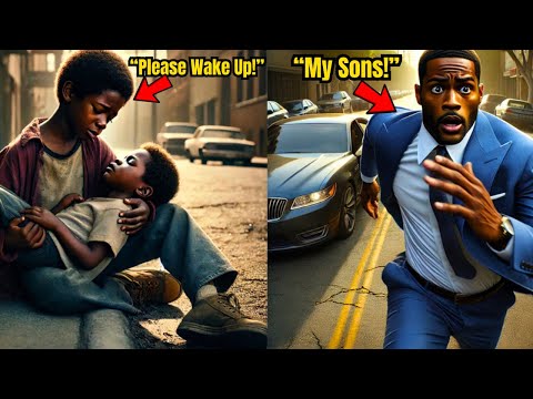 A Millionaire Saw A Child Carrying His Sick Brother On The Street—What He Did Left Everyone Stunned!