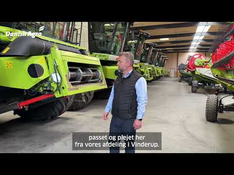 Tærsker-Torsdag! Martin fra Vinderup viser brugte CLAAS-mejetærskere klar til høst 2025!