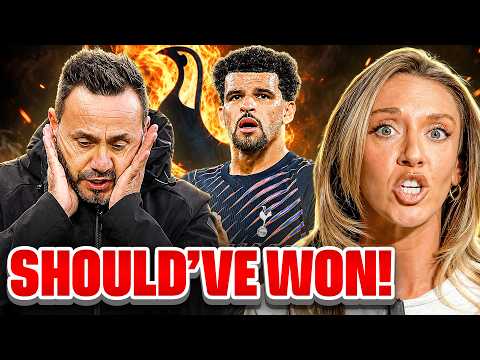 'WE DERSERVED TO WIN THAT GAME!' ABBI SUMMER REACTS TO Man United 1-1 SPURS