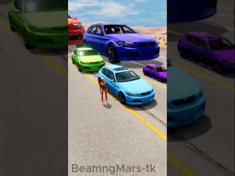 🚗BIG  &  SMALL CARS  &   GIANT PIT 💥 #19 Beamngdrive | BeamngMars-tk