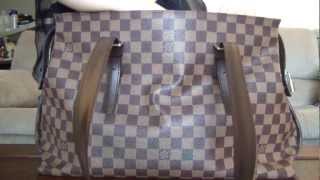 Flygtig moderat Rejse My Louis Vuitton Collection Part 15--Damier Ebene Chelsea Tote Bag - YouTube