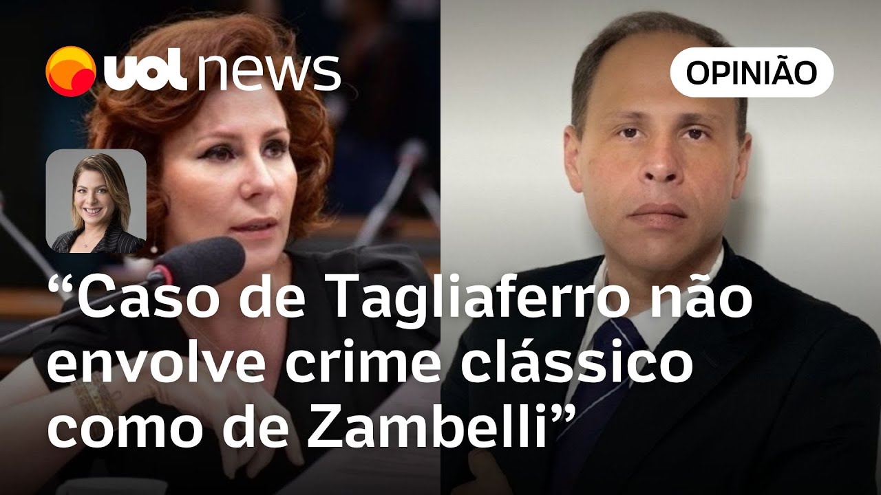 Itália teve cautela pois caso de Tagliaferro não é crime clássico como de Zambelli | Dani Lima